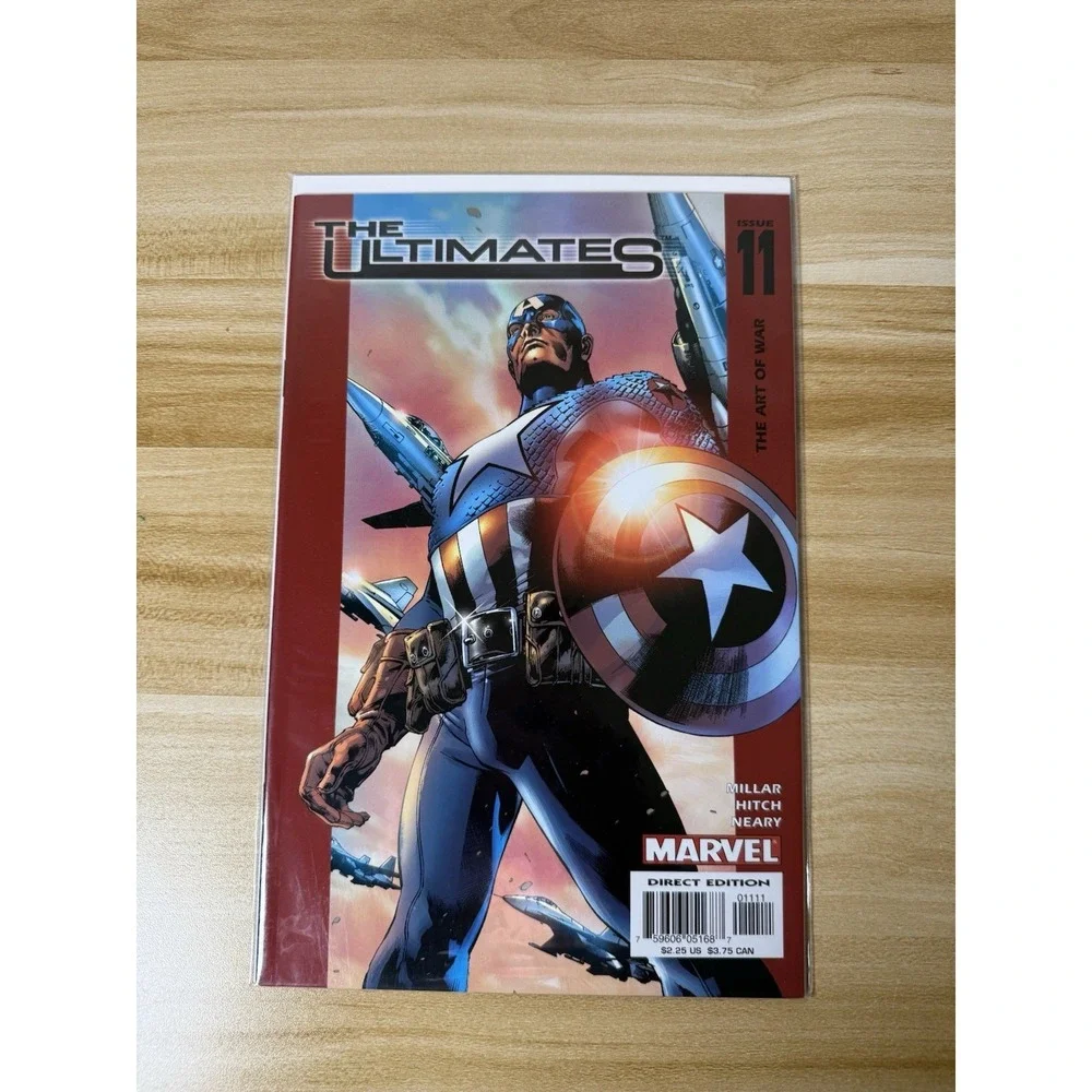 The Ultimates #11 Marvel 2003 Captain America Thor Iron Man Hawkeye Wasp